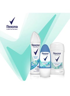 Rexona Rexona Women Antiperspirant Deodorant Shower Clean Roll On  Promo White/Blue 50ml  - Image 4