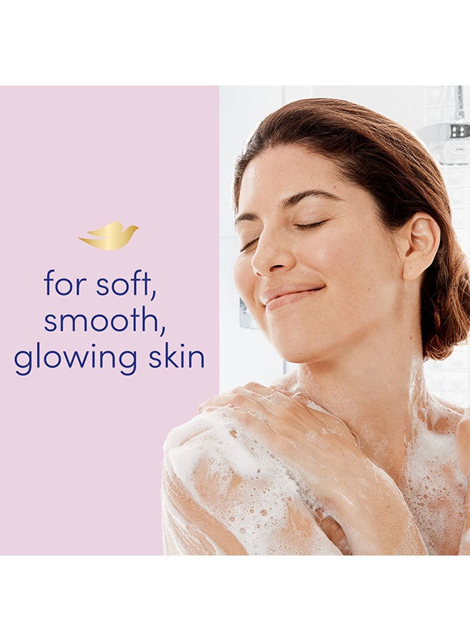 دوف غسول الاستحمام التغذية بعمق لتهدئة فورية للبشرة خالٍ من السلفات والبارابين وردي 135g Pack of 6 - Image 5