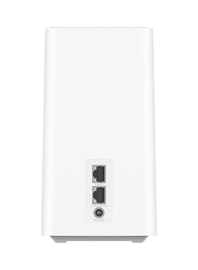 زين - 5G CPE 5 يدعم جميع شرائح الاتصال H155-138 Wifi 6 باللون الأبيض - Image 1