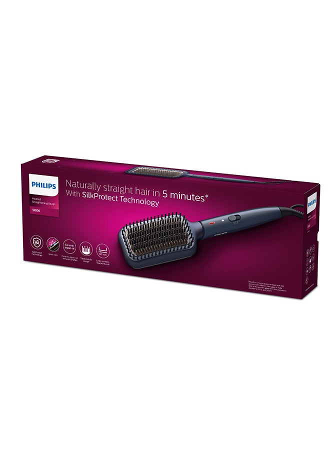 Philips - Heated Straightening Brush BHH885/03, 2 Years Warranty Multicolour - Image 1
