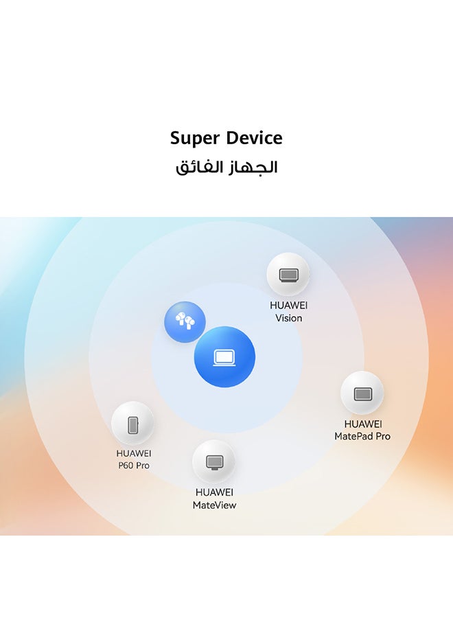 هواوي - كمبيوتر محمول MateBook D 14 2023 بشاشة مقاس 14 بوصة ومعالج Core i7-1360P وذاكرة وصول عشوائي 16 جيجابايت ومحرك أقراص SSD سعة 1 تيرابايت ورسومات Intel UHD ونظام تشغيل Windows 11 Home - Image 1