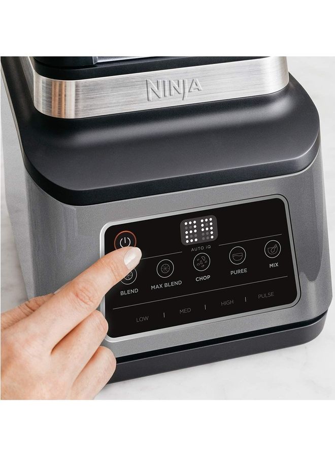 Ninja - 3-in-1 Power Blender & Food Processor with Auto-iQ Technology 1200 W BN801ME Grey - Image 1