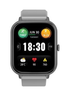 PROMATE Smart Watch, Premium Fitness Tracker with BT 5.2 Calling, 1.83” TFT Display, 10-15 Day Battery Life, 100 Watch Faces, 123 Sports Modes and IP67 Water Resistance for iPhone 14, Galaxy S22, XWatch-C18 Graphite  - Image 1