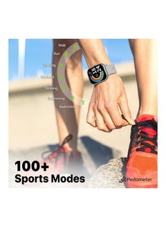 PROMATE Smart Watch, Premium Fitness Tracker with BT 5.2 Calling, 1.83” TFT Display, 10-15 Day Battery Life, 100 Watch Faces, 123 Sports Modes and IP67 Water Resistance for iPhone 14, Galaxy S22, XWatch-C18 Graphite  - Image 3