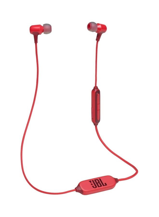 JBL Live 100BT By Harman In-Ear Bluetooth Headphone With Bulit-In Mic, Multi-Point Connection, 9 Hours Of Playtime And Voice Assistance Red  - Image 2