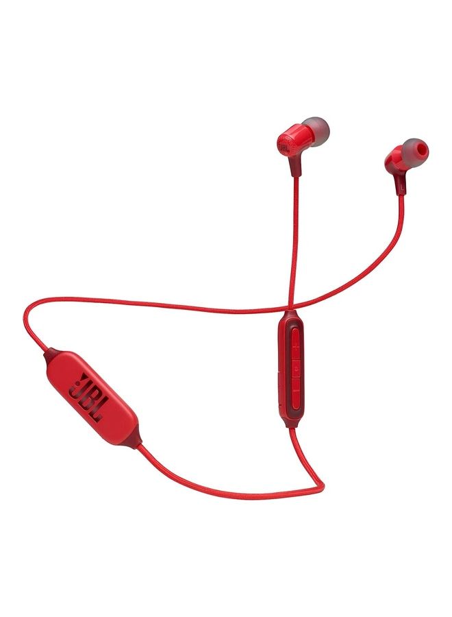 JBL Live 100BT By Harman In-Ear Bluetooth Headphone With Bulit-In Mic, Multi-Point Connection, 9 Hours Of Playtime And Voice Assistance Red  - Image 4