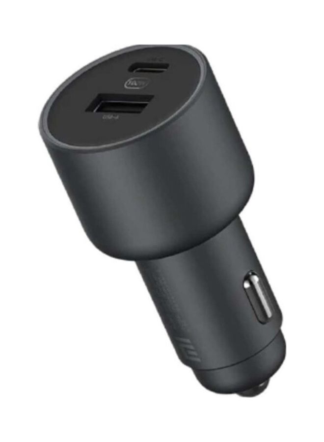 Xiaomi 67W Car Charger Usb A Type C Black - Image 1