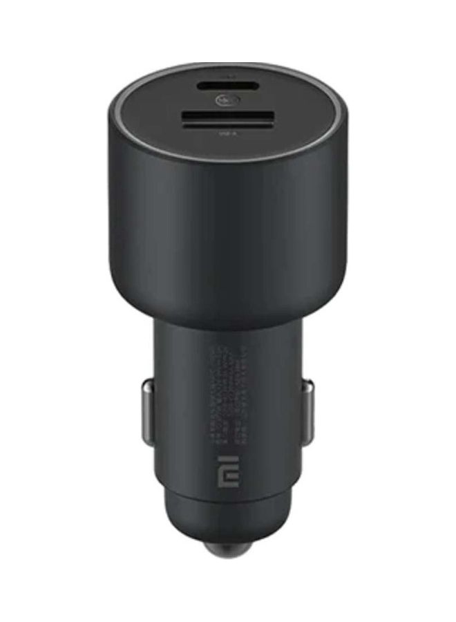 Xiaomi 67W Car Charger Usb A Type C Black - Image 3