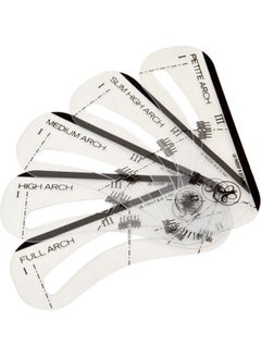 Brows Stencils 5 Psc Multicolour