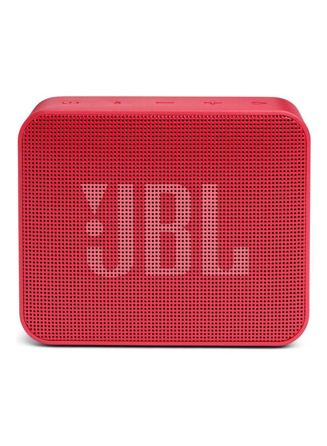 JBL - Go Essential Portable Waterproof Speaker Original Jbl Pro Sound Big Audio And Rich Bass Ipx7 Waterproof Wireless Streaming 5 Hours Of Battery Red - Image 1