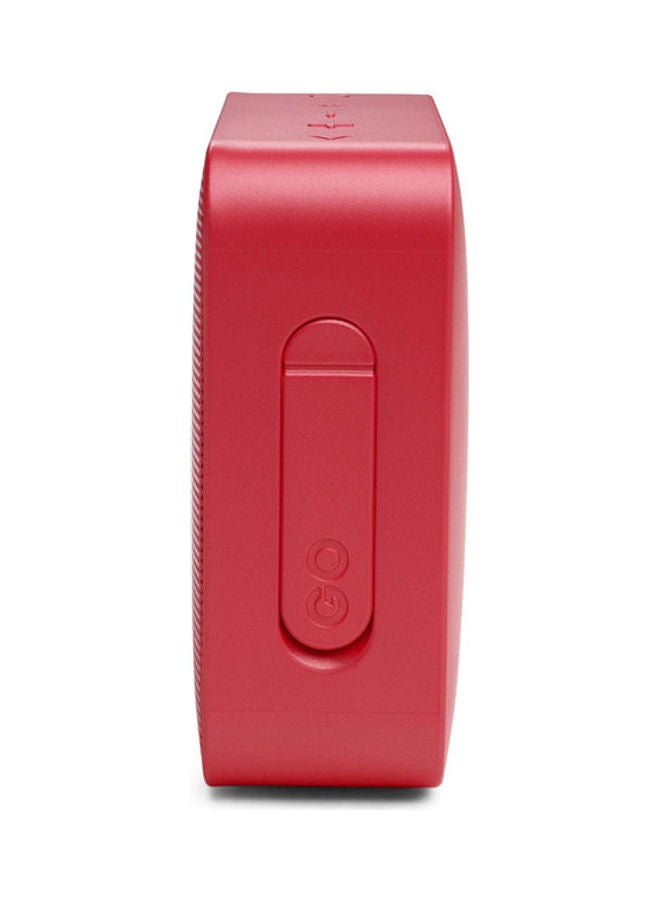 JBL - Go Essential Portable Waterproof Speaker Original Jbl Pro Sound Big Audio And Rich Bass Ipx7 Waterproof Wireless Streaming 5 Hours Of Battery Red - Image 1