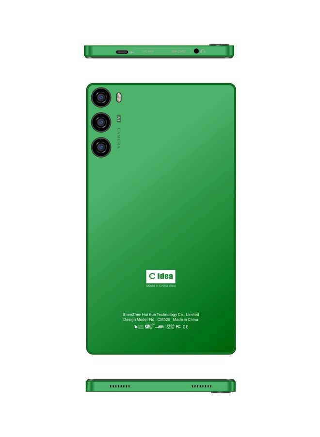 C idea - CM525 Smart Android Tablet 7 Inch IPS Touch Screen Single SIM 4GB RAM 64GB 5G LTE WiFi - GPS and Bluetooth Zoom Supported Face Unlock Kid Tablet PC Green - Image 1