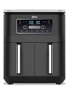 Ninja Ninja Digital Air Fryer Fryer 2 drawers with a capacity of 7.6 liters 2470 watts model AF300ME 7.6 L 2470 W AF300ME BLACK  - Image 1