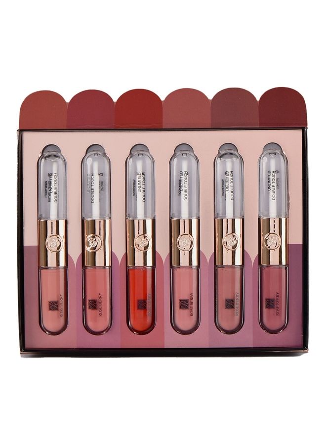 6-Piece Unlimited Double Touch Liquid Color Multicolour