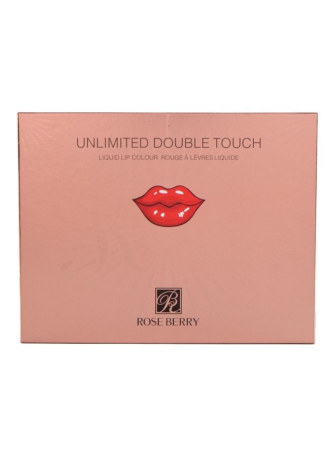 6-Piece Unlimited Double Touch Liquid Color Multicolour