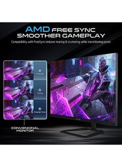 GameOn 32 Inch Fhd 240Hz 1Ms 1920X1080 Flat Va Gaming Monitor With G-Sync And Free Sync Black Hdmi 2.1 Console Compatible Gop32Fhd240Va Black  - Image 5