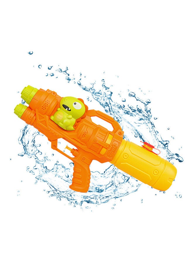 Kidle Children's Dinosaur Water Gun, 2 Nozzles Barrel Super Water Soaker Blaster Squirt, Long Range Gift For Kids, Summer Outdoor Beach Swimming Pool Water Play Toy - Image 1