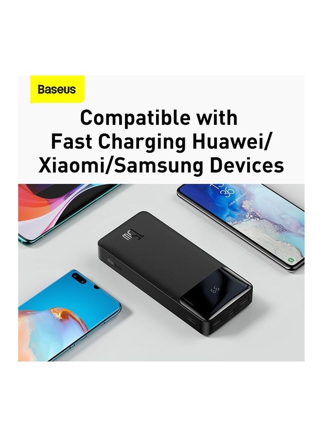 بيسوس شاحن محمول بشاشة رقمية، بنك طاقة USB-C عالي السعة لتوصيل الطاقة لهاتف Iphone 14/12/11/11Pro/11 Pro Max/X /8 Samsung Ipad Pro 2018 أجهزة الشحن السريع - Image 5