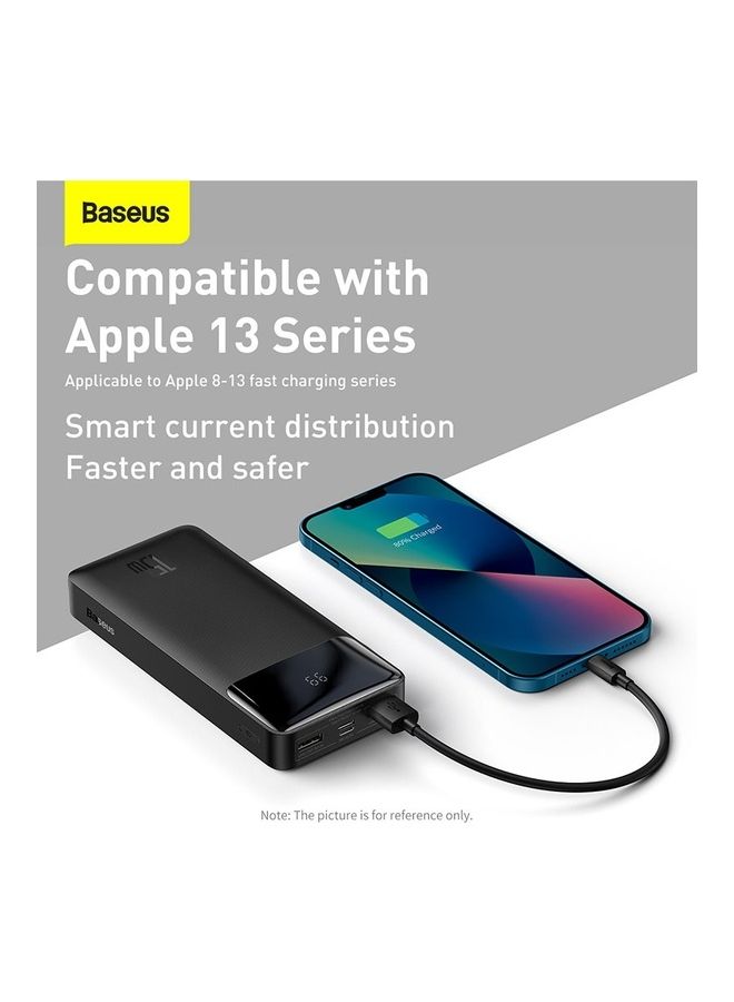 بيسوس شاحن محمول بشاشة رقمية، بنك طاقة USB-C عالي السعة لتوصيل الطاقة لهاتف Iphone 14/12/11/11Pro/11 Pro Max/X /8 Samsung Ipad Pro 2018 أجهزة الشحن السريع - Image 4