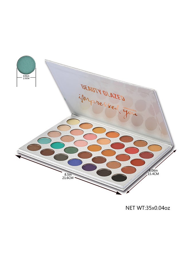 Generic - 35 Color Eyeshadow Palette Multicolour - Image 1