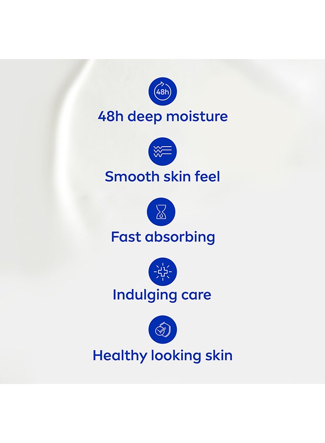 Nivea - Smooth Body Lotion, Shea Butter, Dry Skin 400ml - Image 1