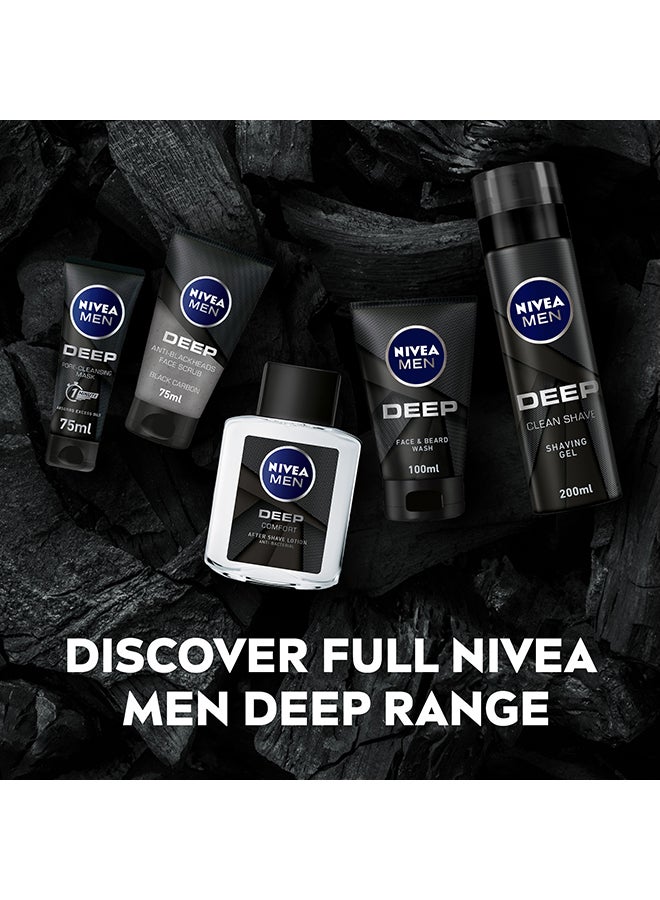 Nivea - Men Deep Cleansing Face And Beard Wash 100ml - Image 1