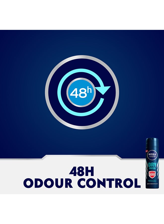 Nivea Dry Fresh Anti-Perspirant Deodorant Spray 150ml - Image 4