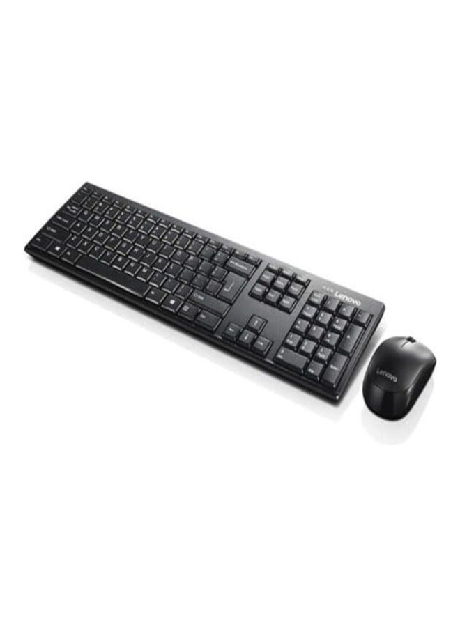 Lenovo - Pack Of 5 Lenovo 100 Wireless Keyboard And Mouse Combo Black - Image 1