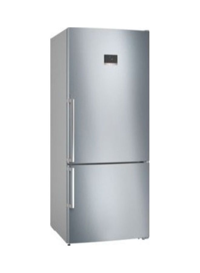BOSCH - Refrigerator Series 6 With Freezer At Bottom Net Capacity 526 Liter Multi Airflow System Stainless Steel With Anti-Fingerprint KGN76CI3E8 Silver - Image 1