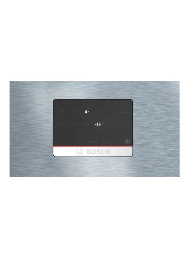 BOSCH - Refrigerator Series 6 With Freezer At Bottom Net Capacity 526 Liter Multi Airflow System Stainless Steel With Anti-Fingerprint KGN76CI3E8 Silver - Image 1