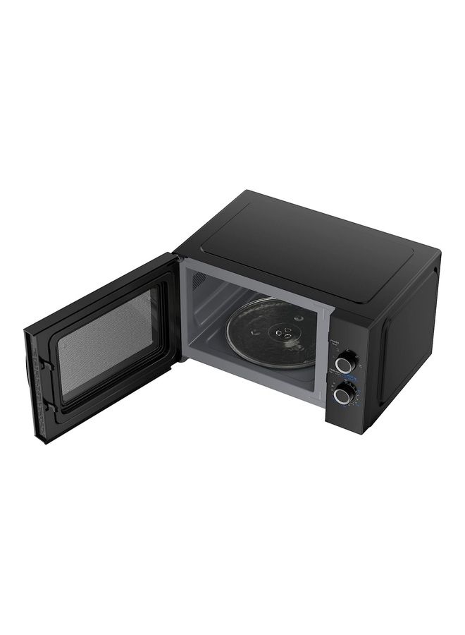 Midea - Solo Microwave Oven 25 L with 5 Power Levels,Child-Safety-Lock, Defrost Function, 35 Minutes Timer, Fast Reheat, Pull Open Door Handle, Good for Home & Office 25 L 800 W MM8P022KG-BK Black - Image 1