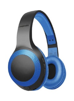 PROMATE Deep Bass Over-Ear Wireless Headphone Laboca Blue  - Image 1