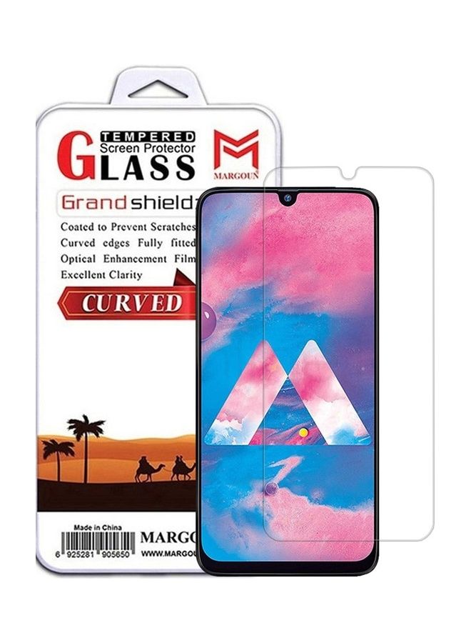 MARGOUN Samsung Galaxy A30 Screen Protector Tempered Glass Full Glue Back Clear - Image 1