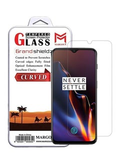 OnePlus 6T Screen Protector Tempered Glass Full Glue Back Clear