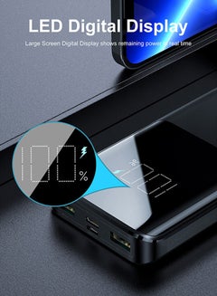 10000 mAh JOYROOM JR-T013 15W 10000mAh Fast Charging Power Bank Slim Lightweight LED Display External Battery Charger black - v1686481330/N53367186A_4