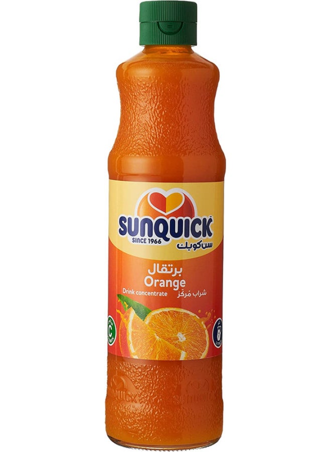 سن كويك - مشروب مركز بنكهة البرتقال 840.0ملليلتر - Image 1