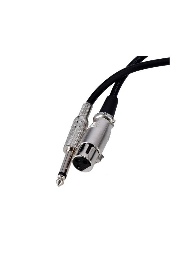 GEEPAS Geepas Wire & Wireless Echo Microphone, Compatible with Karaoke Machine, Speaker & Amp GMP3927 Black/Silver  - Image 4