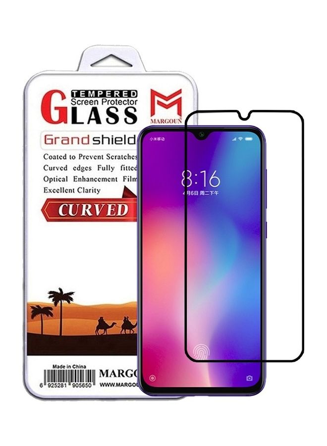 مارجون Xiaomi Mi 9 Screen Protector 3D Tempered Glass Full Glue Back Clear - Image 1
