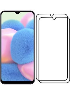 MARGOUN 2 Pack For Samsung Galaxy A30s Screen Protector 3D Tempered Glass Full Glue Back Clear  - Image 2