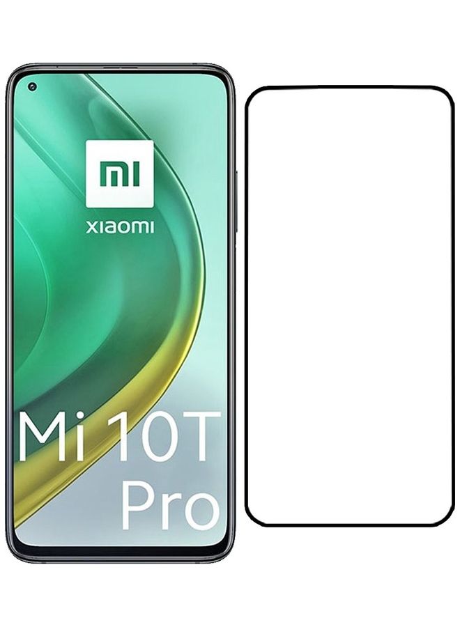 MARGOUN - Xiaomi Mi 10T Pro 5G Screen Protector Tempered Glass Full Glue Back Black Side - Image 1