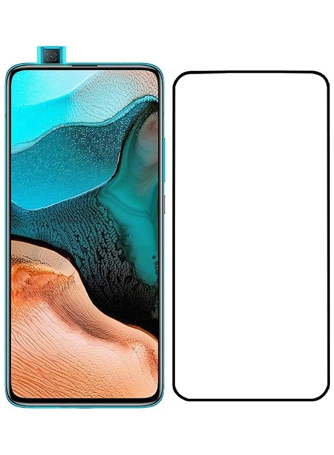 MARGOUN Xiaomi Redmi K30 Pro Screen Protector Tempered Glass Full Glue Back Side Black - Image 2