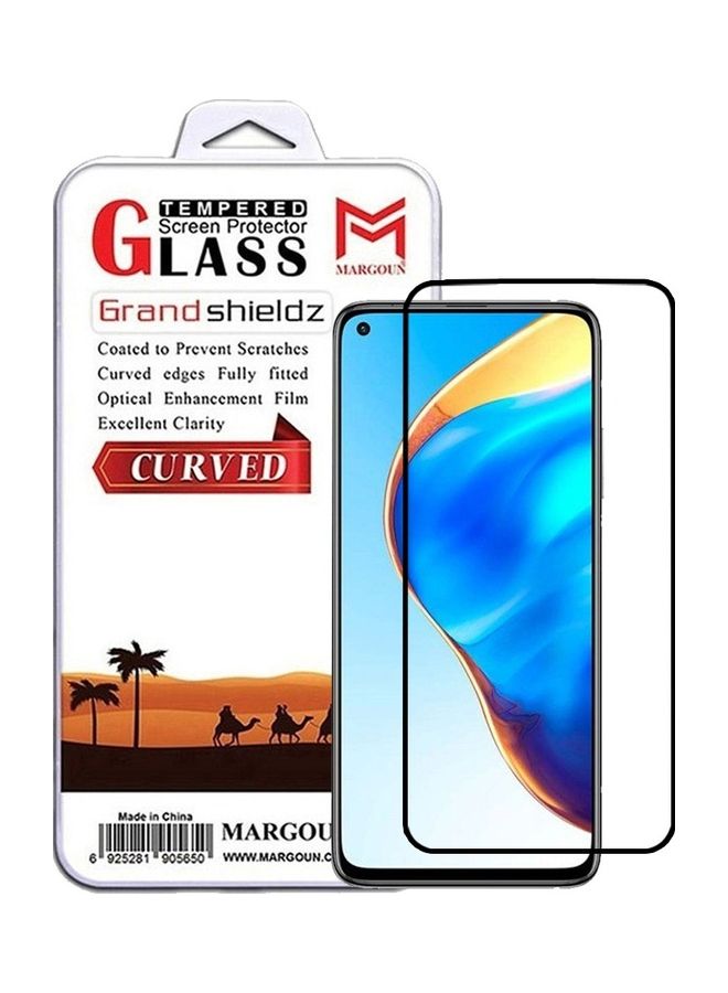 MARGOUN Xiaomi Redmi K30S Screen Protector Tempered Glass Full Glue Back Side Black - Image 1