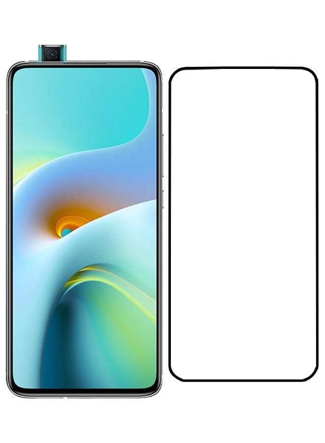 MARGOUN Xiaomi Redmi K30 Ultra Screen Protector Tempered Glass Full Glue Back Side Black - Image 2