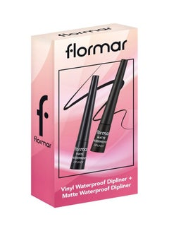 flormar Eyes Dipliner Promo Pack Matte &Vinyl Black  - Image 1