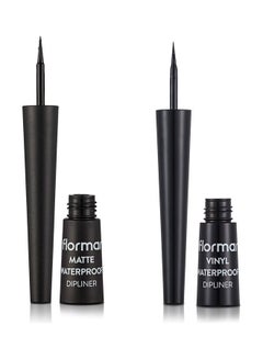 flormar Eyes Dipliner Promo Pack Matte &Vinyl Black  - Image 2