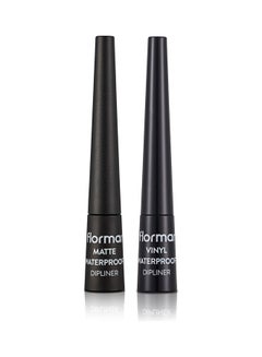 flormar Eyes Dipliner Promo Pack Matte &Vinyl Black  - Image 3