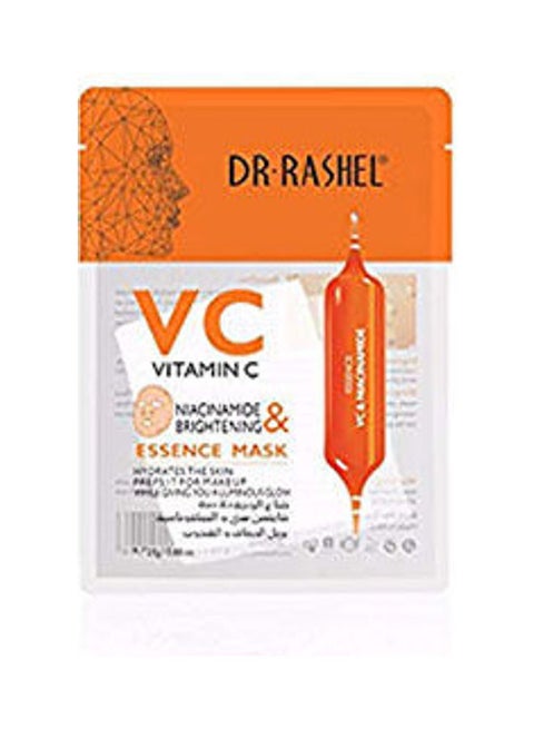 VC & Niacinamide Brightening Essence Mask Clear 25grams
