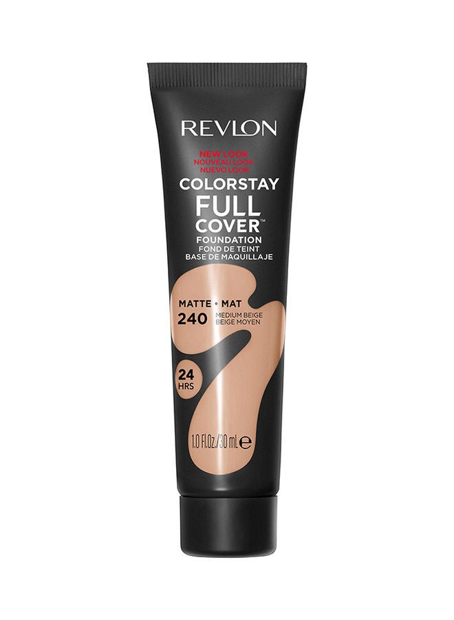 ريفلون Cs Full Cover Foundation -Medium Beige Medium Beige - Image 1