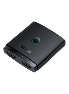 بيسوس محول HDMI 2 في 1، مقسم ثنائي الاتجاه سهل التبديل يدعم 4K، Hdcp متوافق مع صندوق التلفزيون، Ps4/Ps5، الكمبيوتر الشخصي، جهاز عرض HDTV للكمبيوتر المحمول وغيرها الكثير  - Image 1