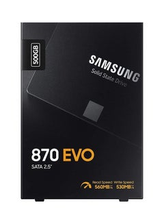 870 EVO SATA SSD 500GB 2.5 Inches Internal Solid State Hard Drive 500.0 GB - v1686546084/N53413015A_1